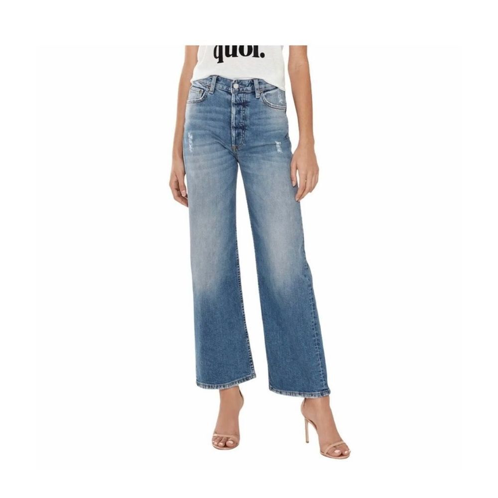 Boyish High Rise Blue Jeans